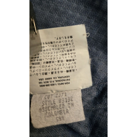 Men Patagonia Pneumatic Jacket Vintage Full-Zip 3 Pockets Blue Size Small 83132 - Picture 5 of 14